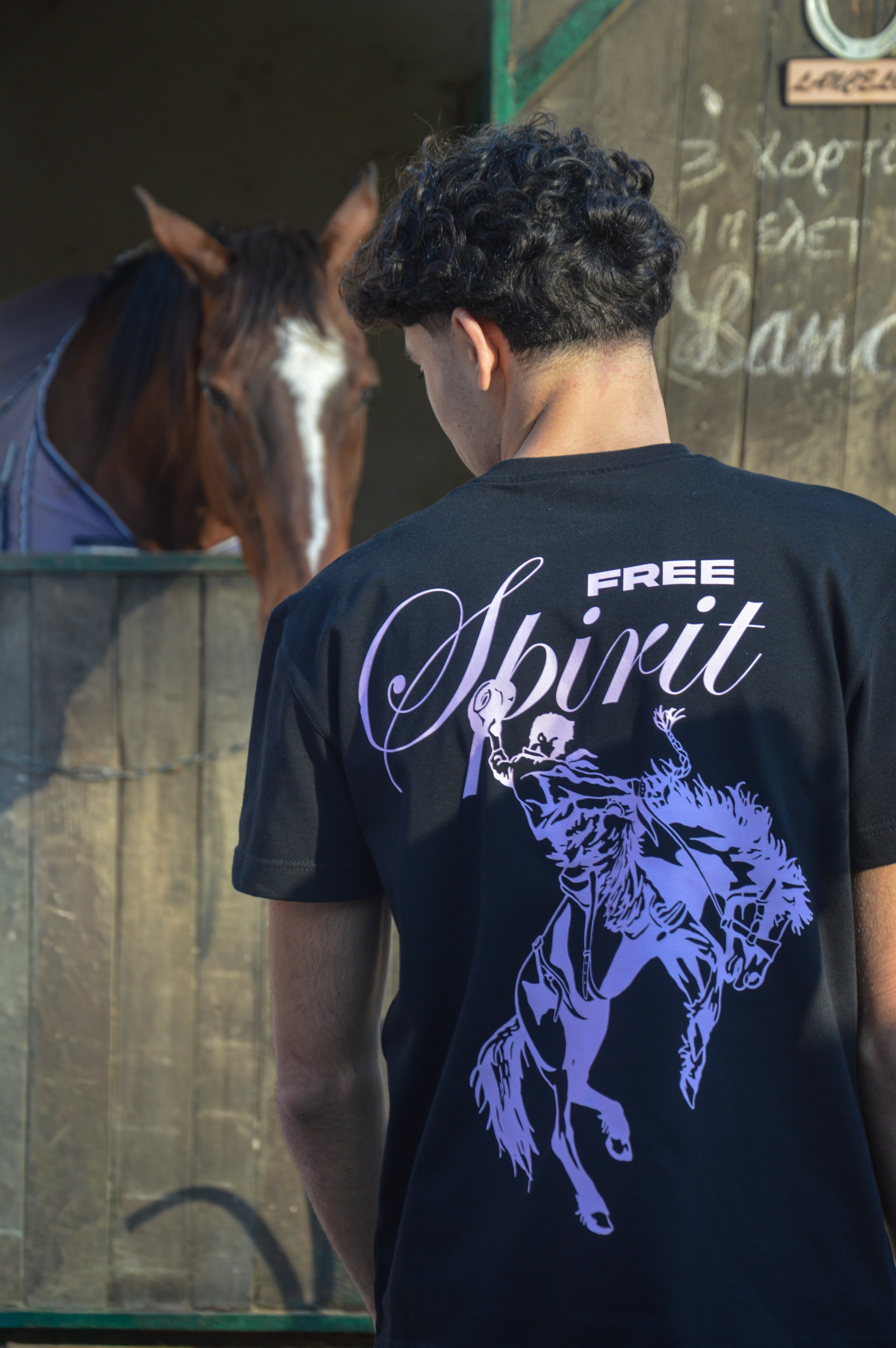 "Free Spirit" Black T-Shirt