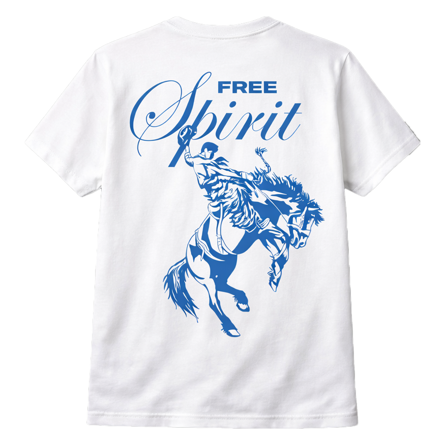 "Free Spirit" White T-Shirt